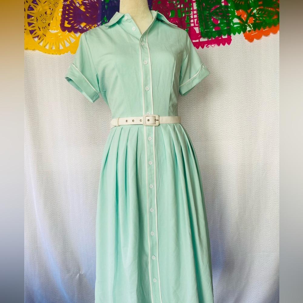 Tatyana mint day dress